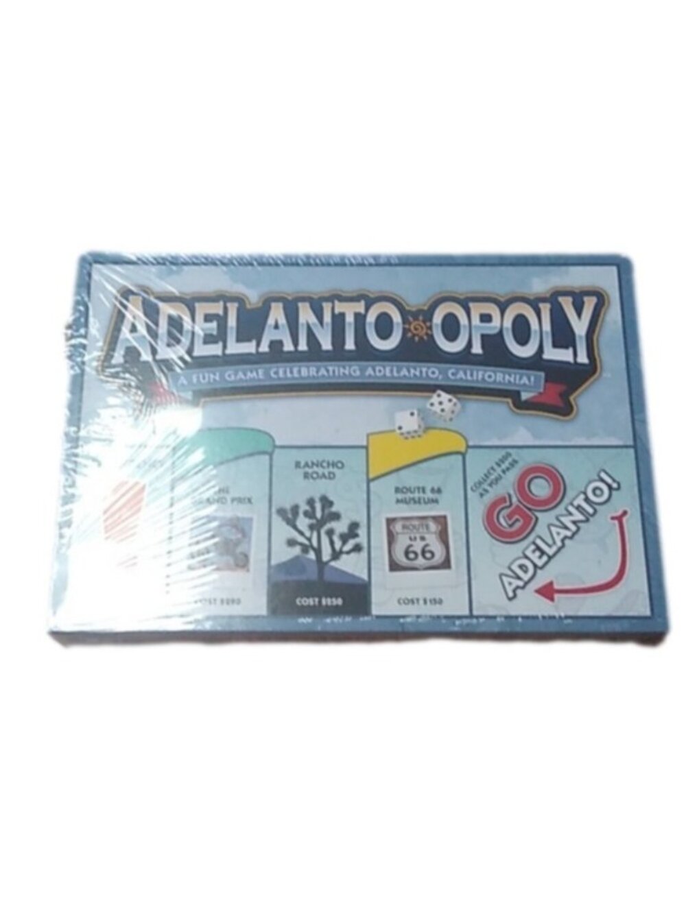 Adelanto-Opoly Game celebrating Adelanto Southern California